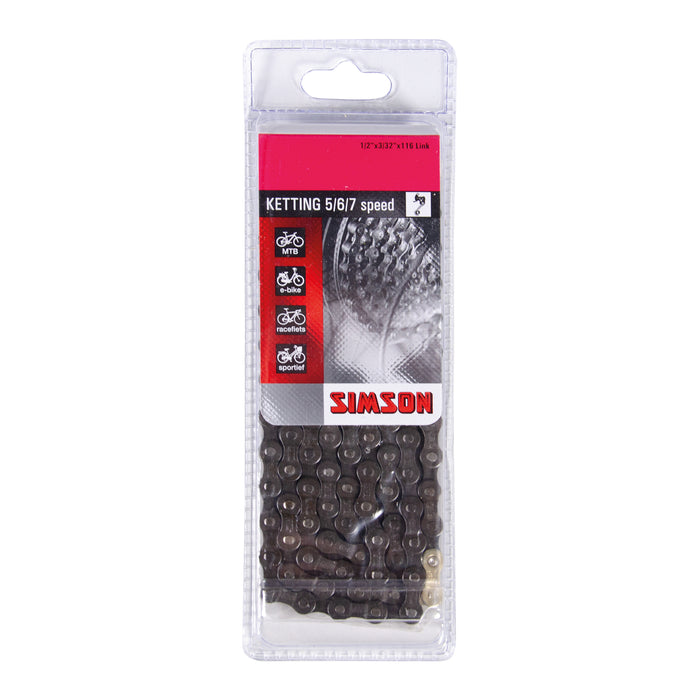 Simson ketting Derailleur 5/6/7
