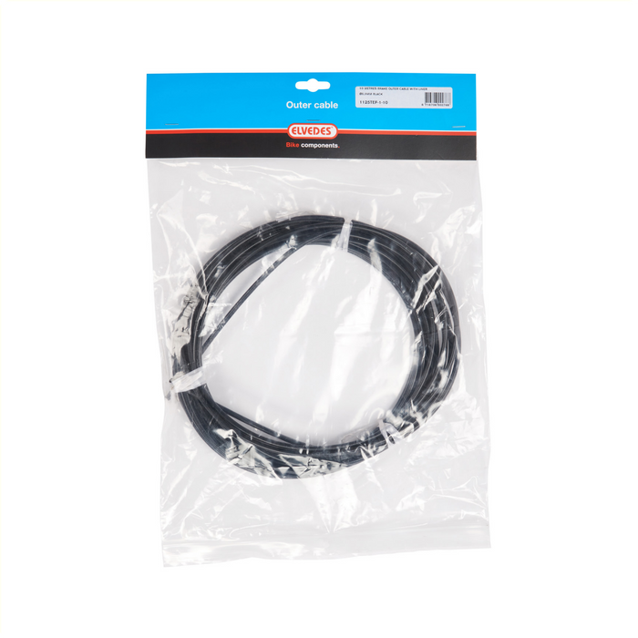 Kabel buiten Teflon Zwart 10 met