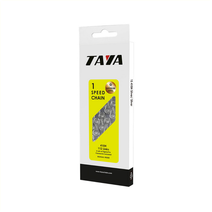 Ketting Taya 410H 1/2x 1/8 zwart