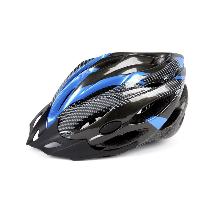 Helm 58-62 zwart blauw