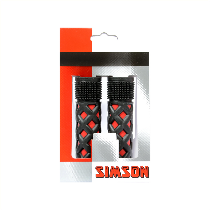 Rd0302A Simson handvatten Kinder rood