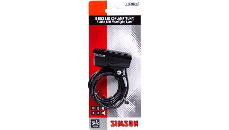 Simson koplamp ebike Luna