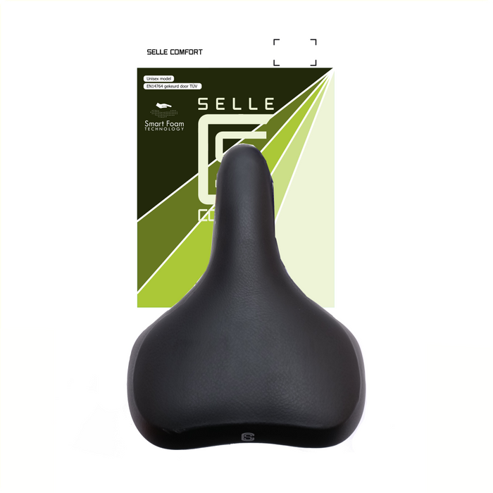 Selle Comfort Zadel pure zwart
