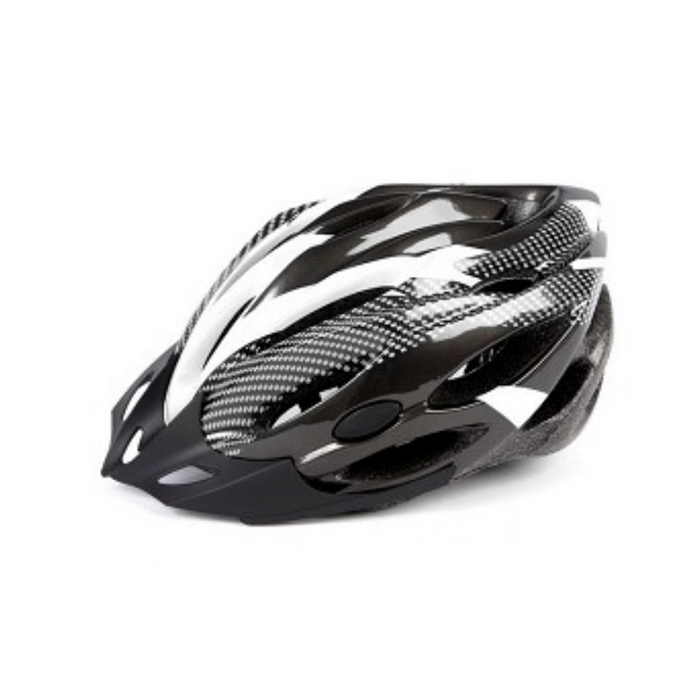 Helm 54-58 Carbon zwart/wit