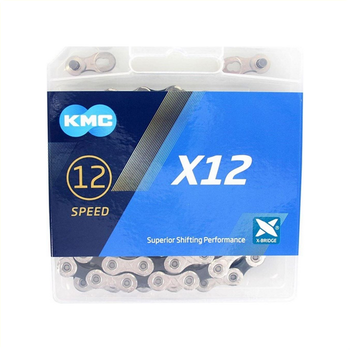 Ketting KMC X12 zilver/zwart