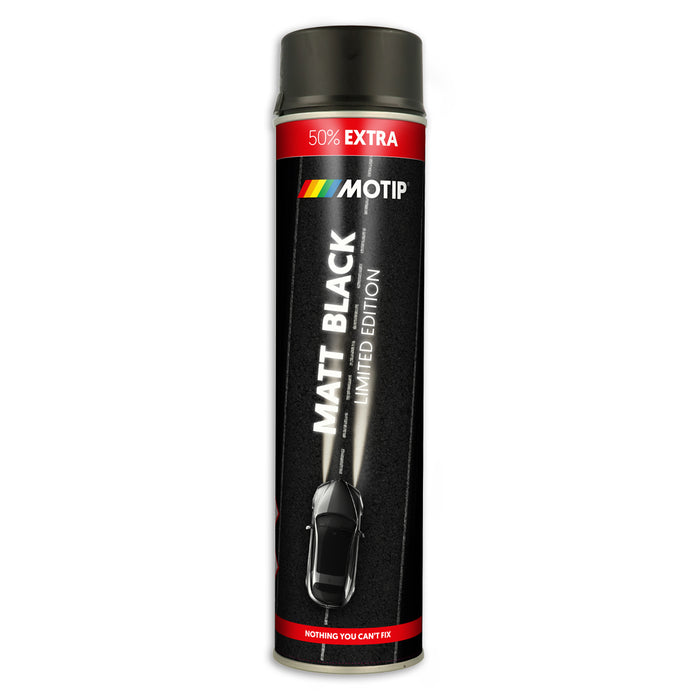 Verf 600ml Auto Zwart mat