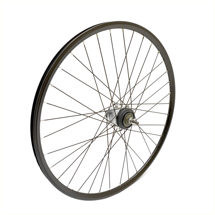 Z Achterwiel R7 Roll Alu zwart hoog