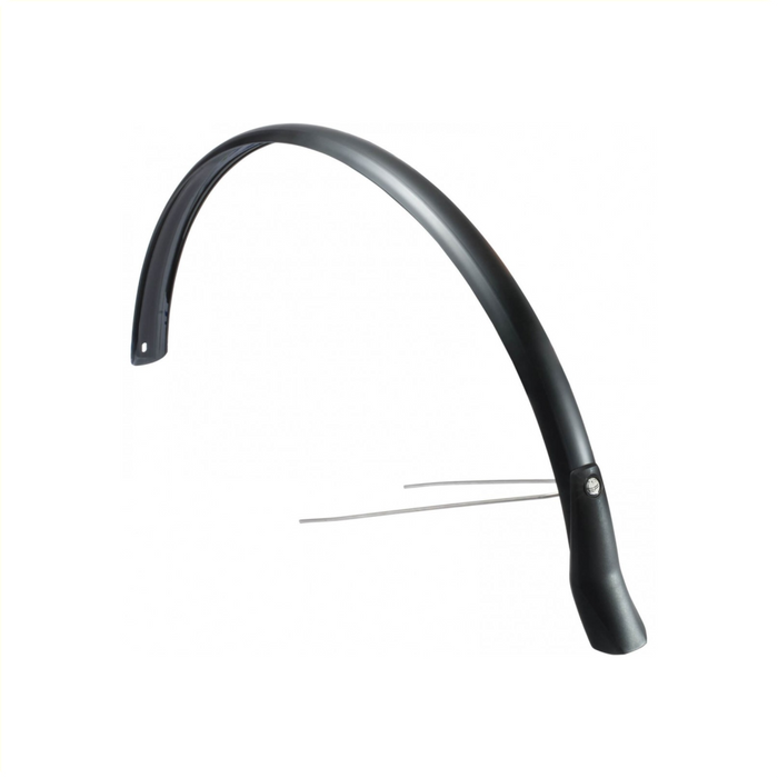 Spatbord achter 51/28" mat zwart