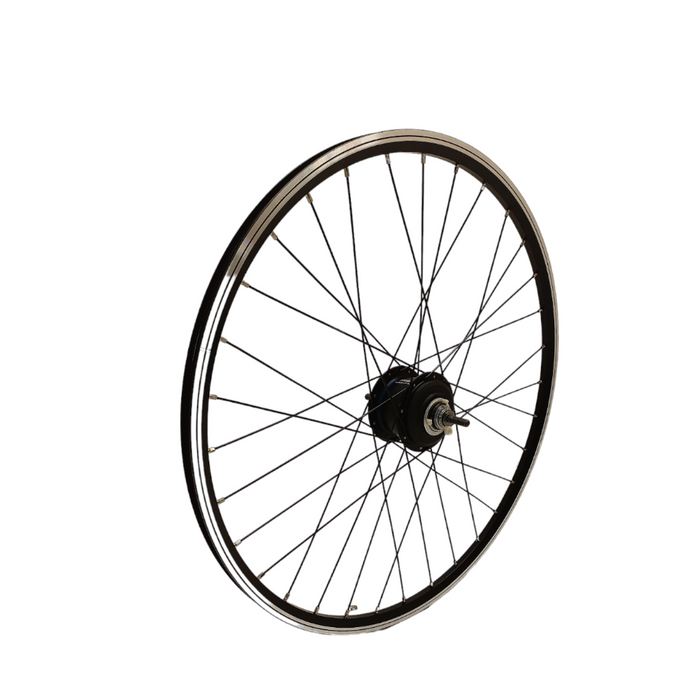 Z Achterwiel N8 disc Alu Zwart hoog