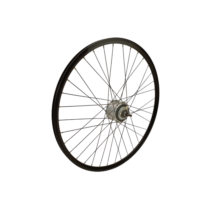 Z Achterwiel N5 RB Alu Zwart hoog vv