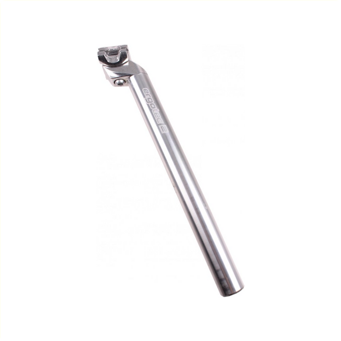 Zadelpen 350mm 27.2 zilver