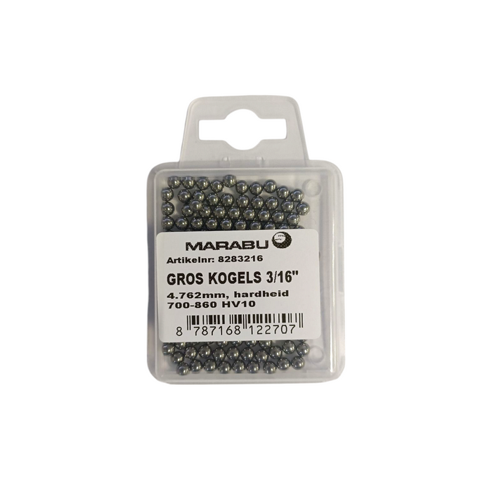 Kogels 3\16" Marabu per 144