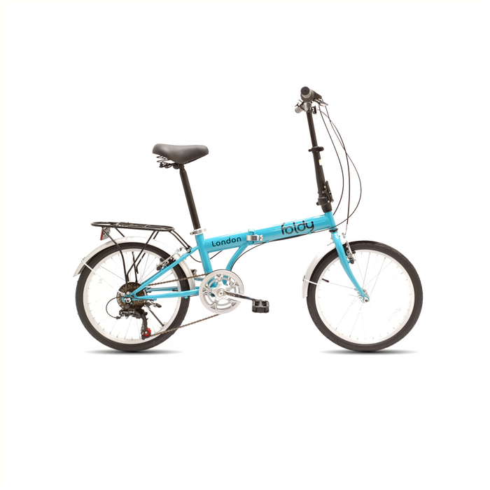 Vouwfiets 20" Turquoise vv