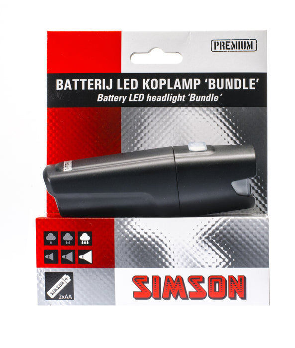 Simson batterij koplamp ''Bundle