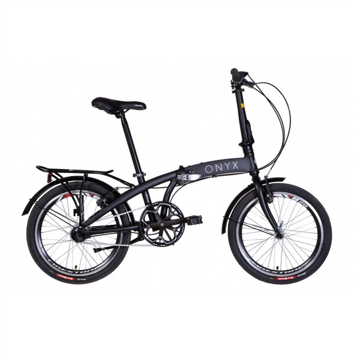 Onyx 20" vouwfiets zwart mat 3 speed