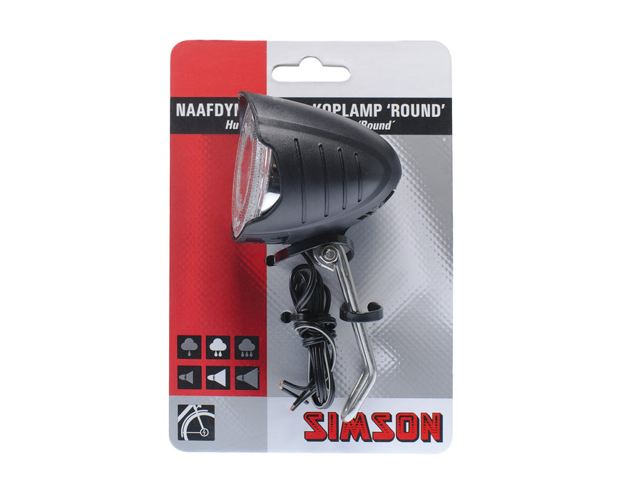 Simson naafdynamo LED koplamp