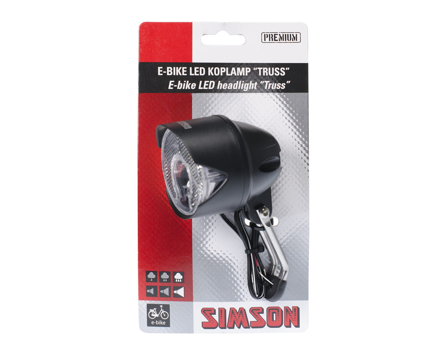 Simson E-bike koplamp "Truss" VV