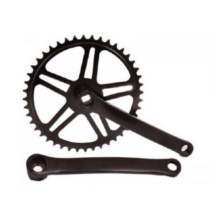 crankstel 44T spieloos Zwart [p]