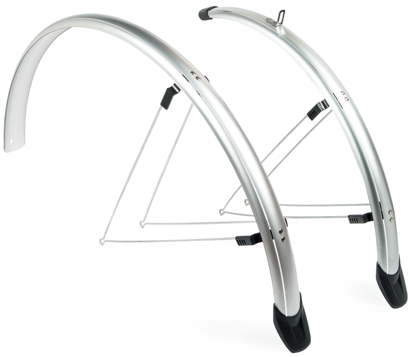 Spatbord set 58/26 zilver OR typ