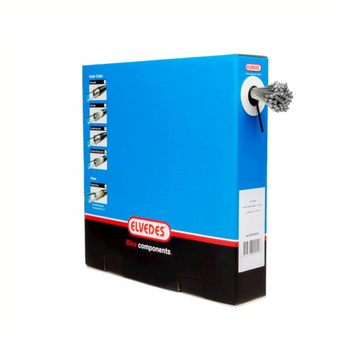 Binnenkabel RVS 2.00M T nippel