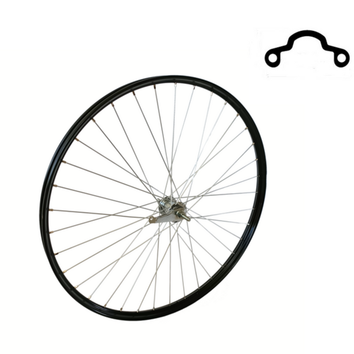 Z Achterwiel 28x1 1/2 zwart/Shimano