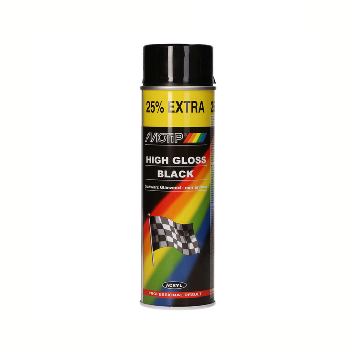 Verf 500 ml Auto Zwart