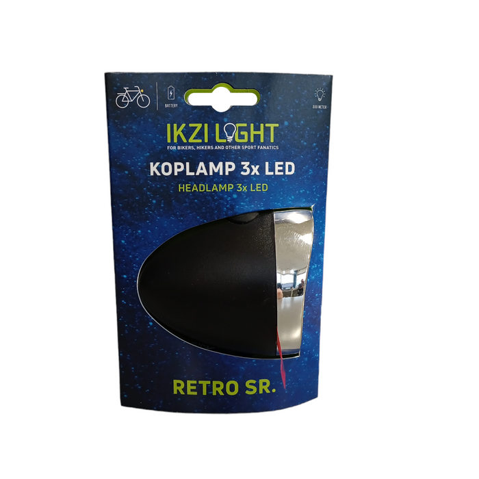 Koplamp led IKZI zwart