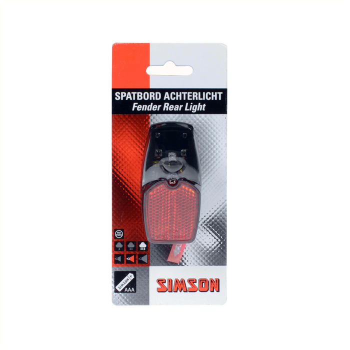 Simson batterij a.licht LED spat