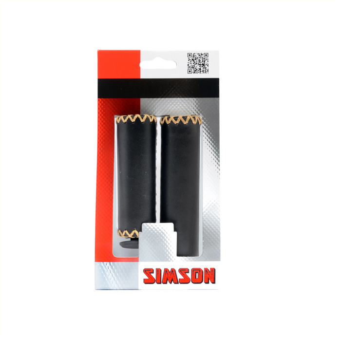 Simson handvat LEER  lang VV