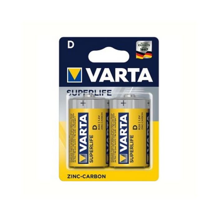 Batterij Varta D R20 blister