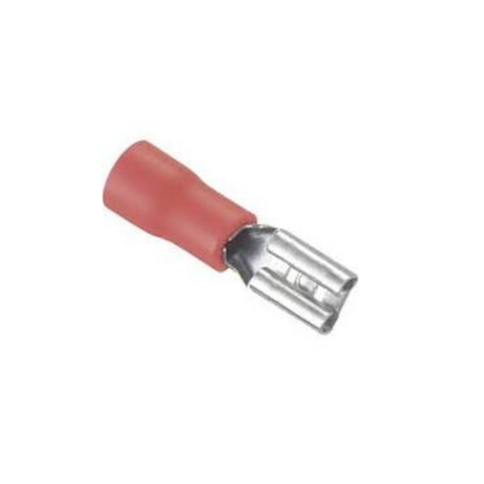kabelschoen plat vrouw 6.3mm VV