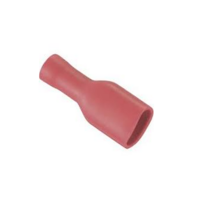 kabelschoen plat vrouw 6.3mm
