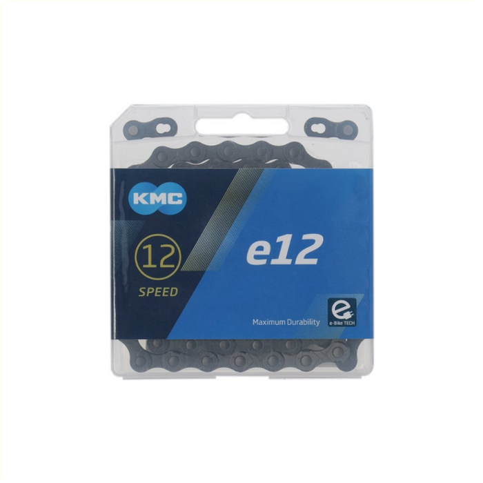 Ketting KMC e12 black 1/2x11/128