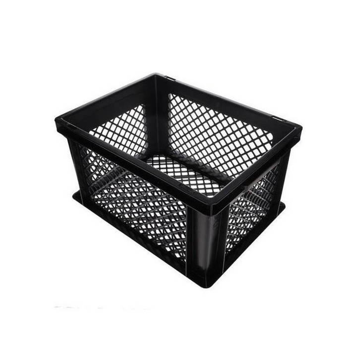 Zwart fietskrat 26L