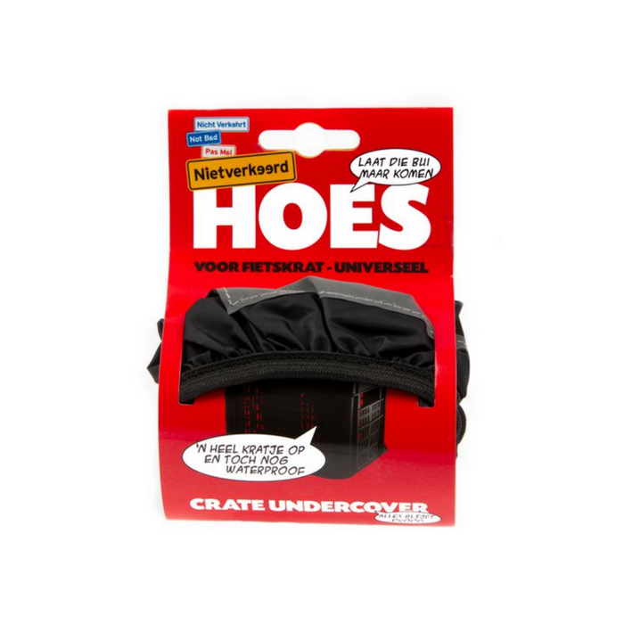krat hoes zwart
