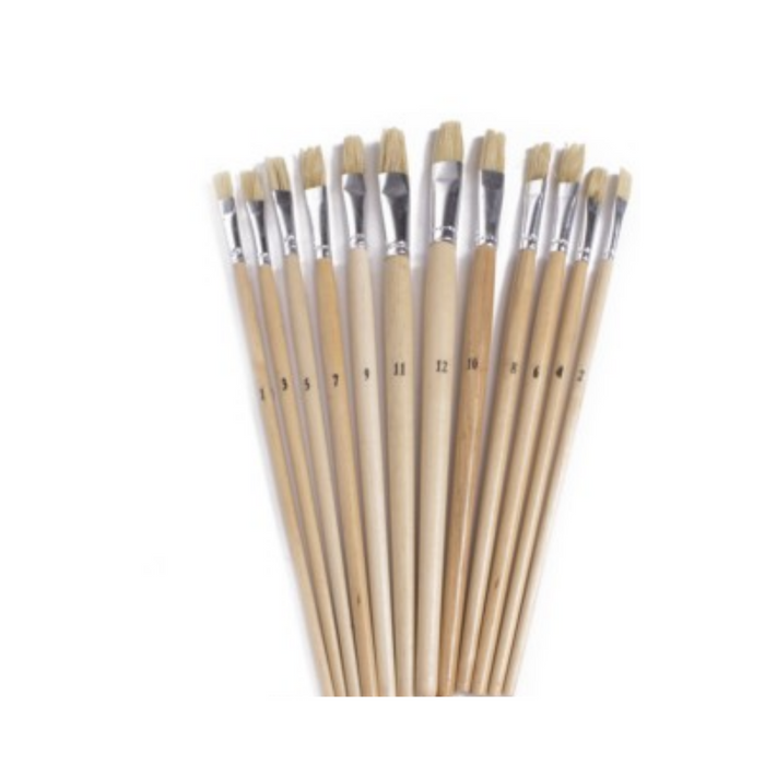Penseelset 12dlg plat