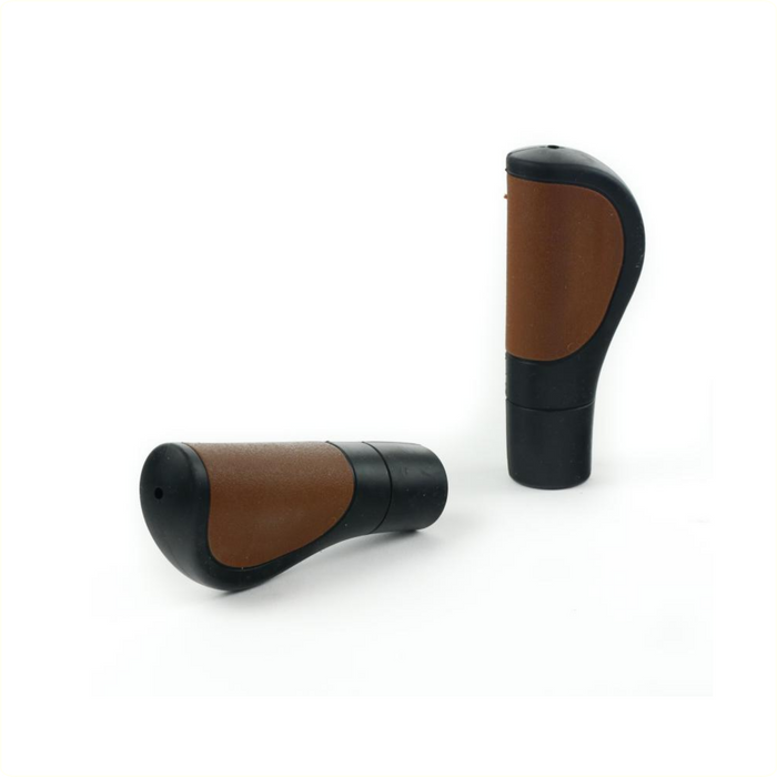 Handvat city comfort zw/br per 6