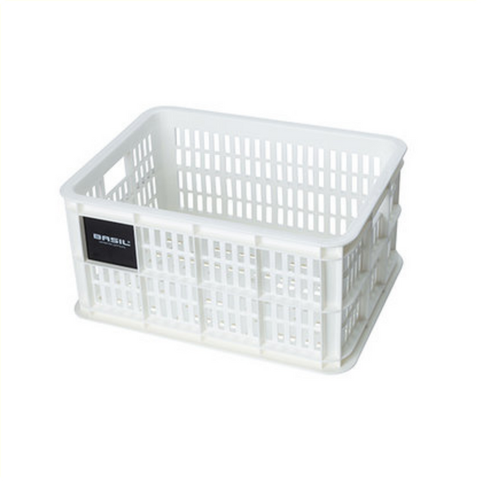 fietskrat wit S 17.5L