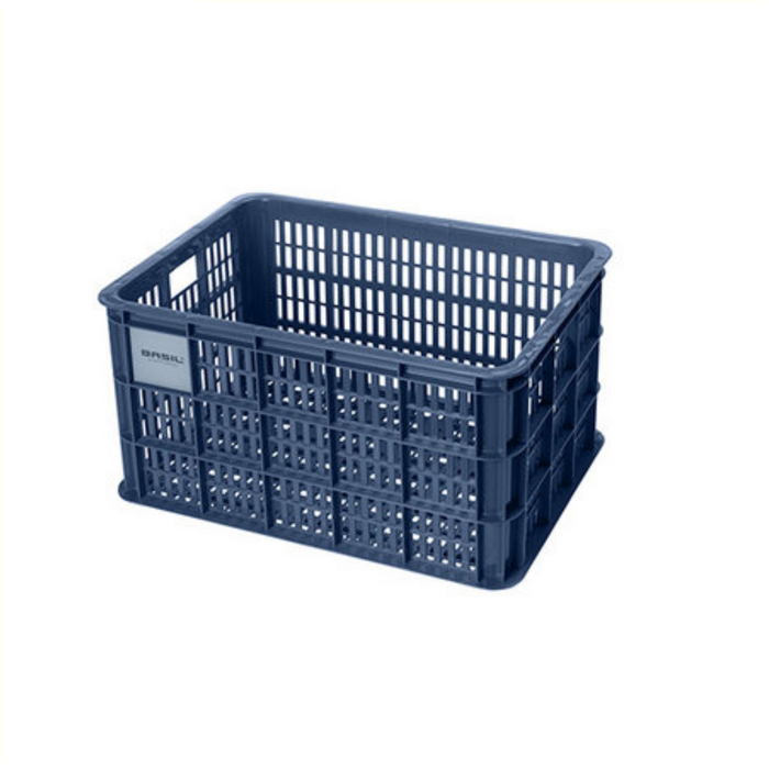 fietskrat blauw 40L