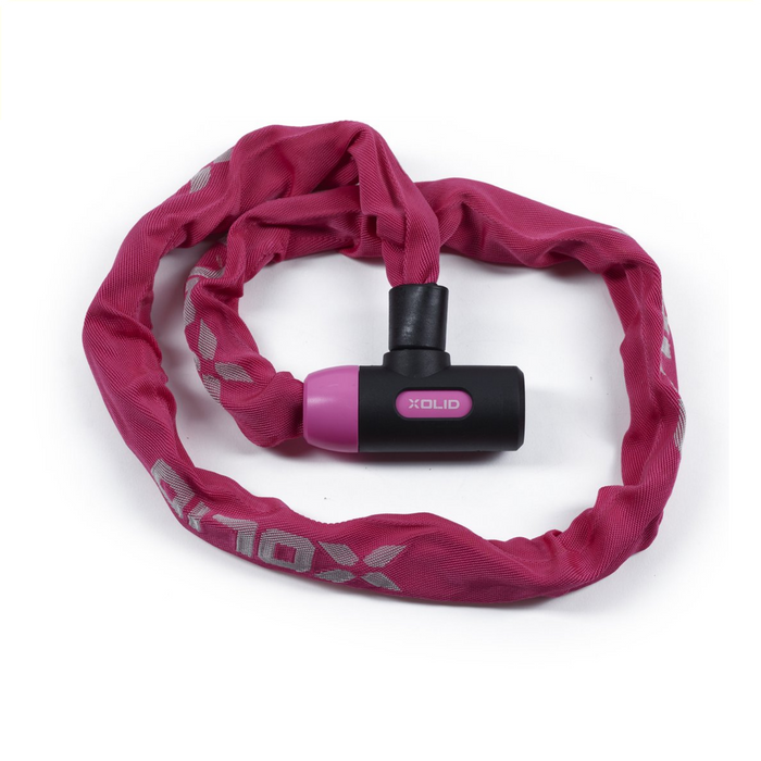 Xolid Kettingslot 8x120cm roze