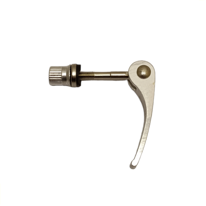 Zadelklembout 6x60mm Zilver