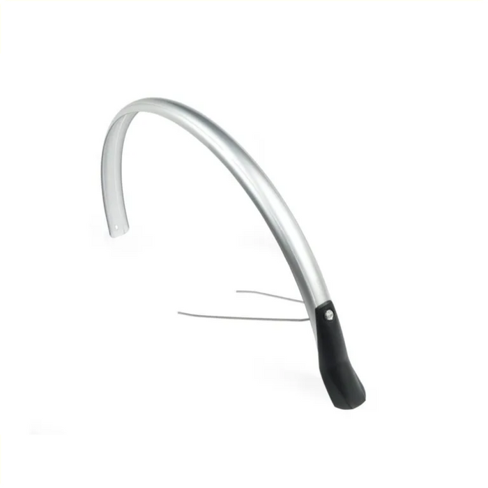 Spatbord achter 51/28" zilver