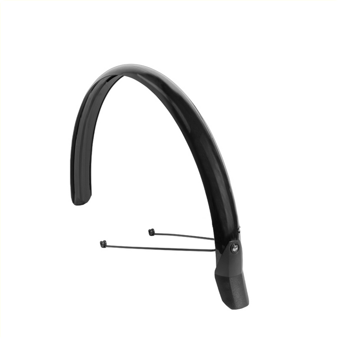 Spatbord achter 58/28" zwart