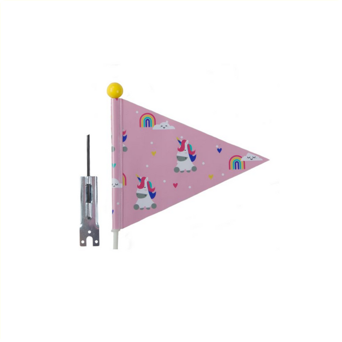 PexKids fietsvlag Unicorn