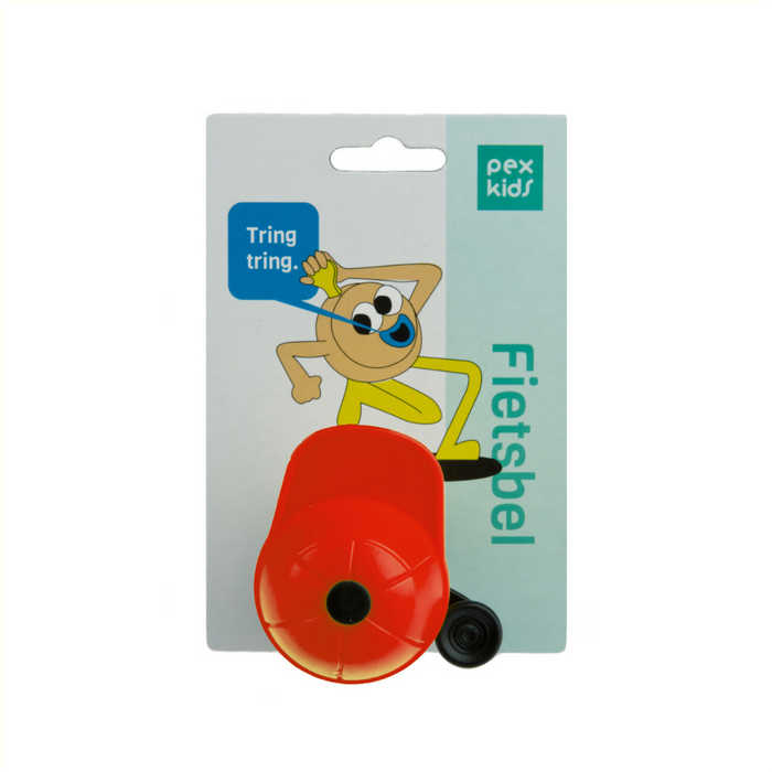 PexKids fietsbel Pietje met pet