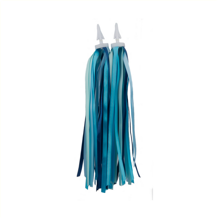 Streamers blauw
