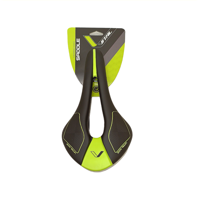 Zadel Race/MTB groen/zwart