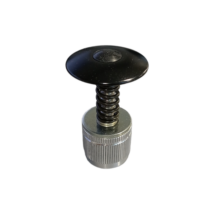 Balhoofdbev.A-Head zwart 1.1/8"