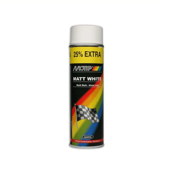 Verf Mat wit 500ml