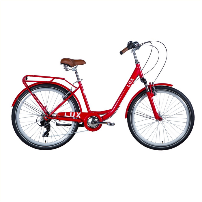 Retro 26" fiets rood